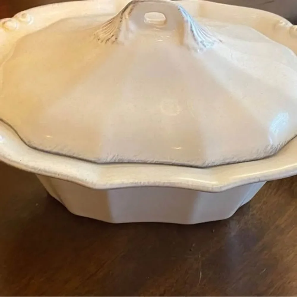 Ceramic serving dish from Portugal